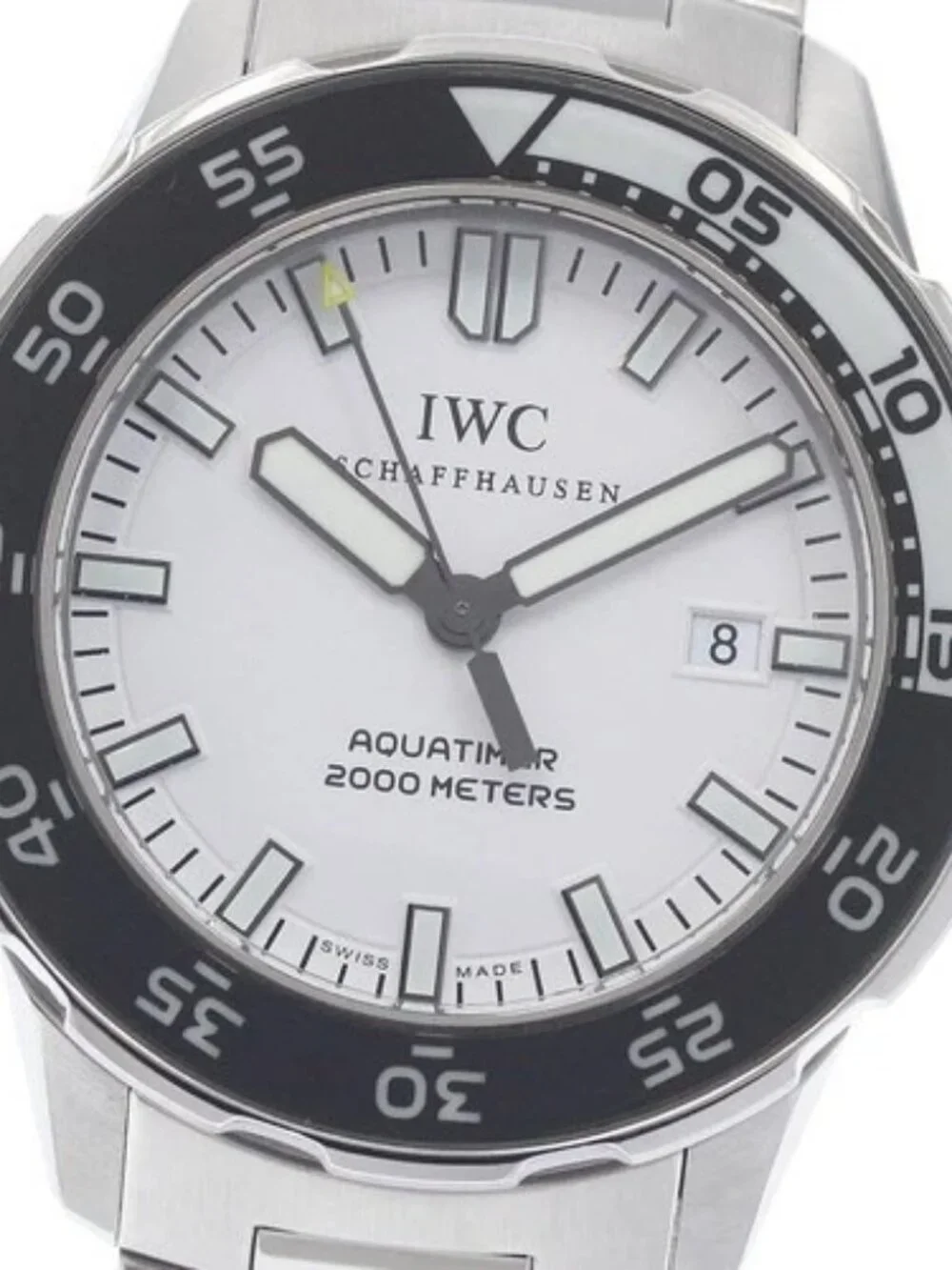 IWC SCHAFFHAUSEN Aquatimer IW356805 Date white Dial Automatic Men's Watch_965564